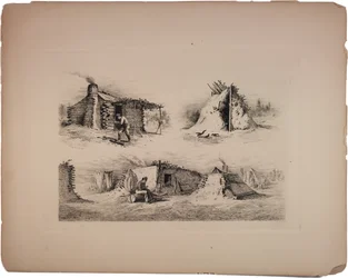 Eine Wagenfahrershütte, 1876